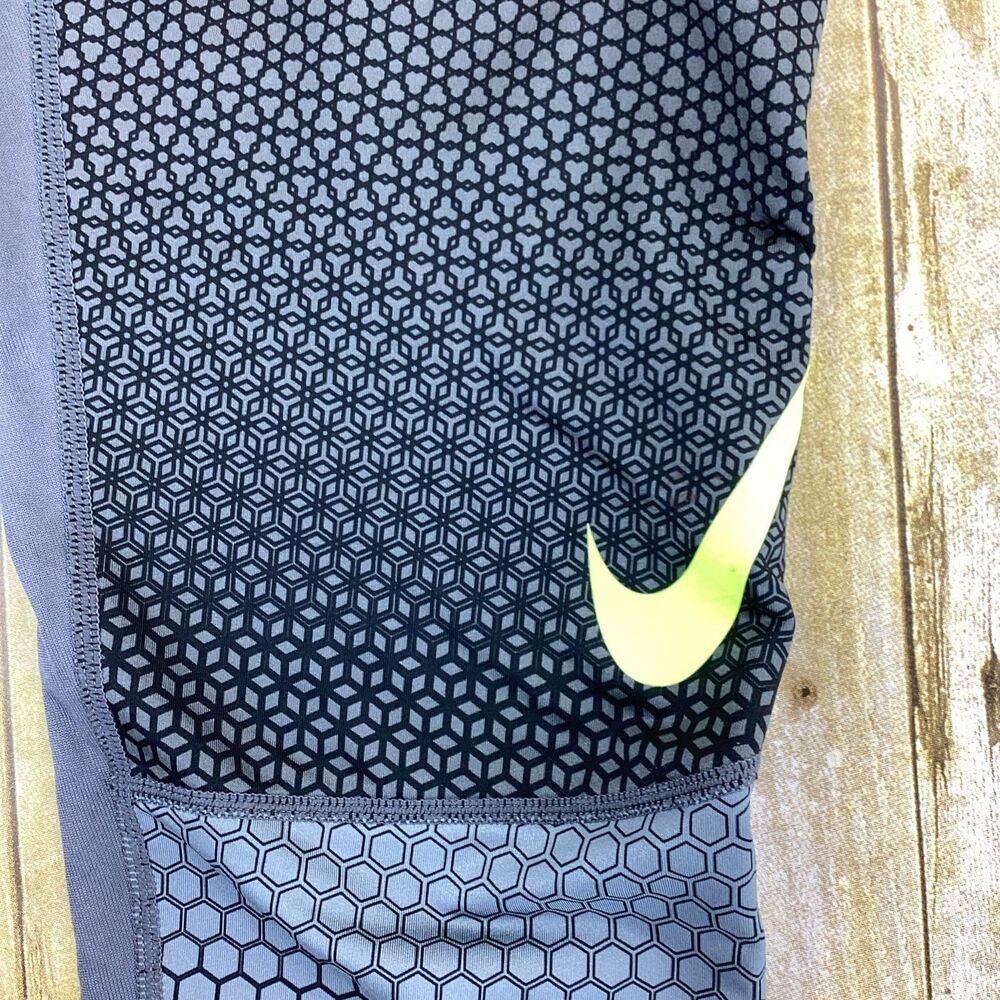 Nike Pro Hyperwarm Mens Size 2XL Black Compression Tight Legging Pant Base Layer - Picture 9 of 11